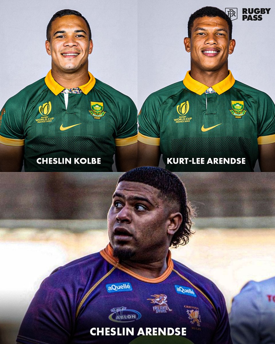 RugbyPass's tweet photo. Who has the best name in rugby currently?

Reckon it might go to Griffons' Fullback Cheslin Arendse 😅 

#rugby #Springboks https://t.co/UVj4bs6r4T