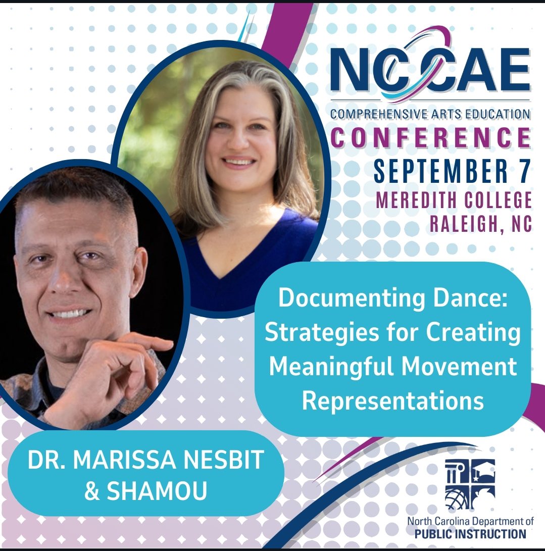 potlight on our former VP of Professional Development (and forever NCDEO Member) <a href="/marissanesbit/">Marissa Nesbit</a> ✨ Check out her session at the Comprehensive Arts Education Conference and all the amazing artists and educators next month!