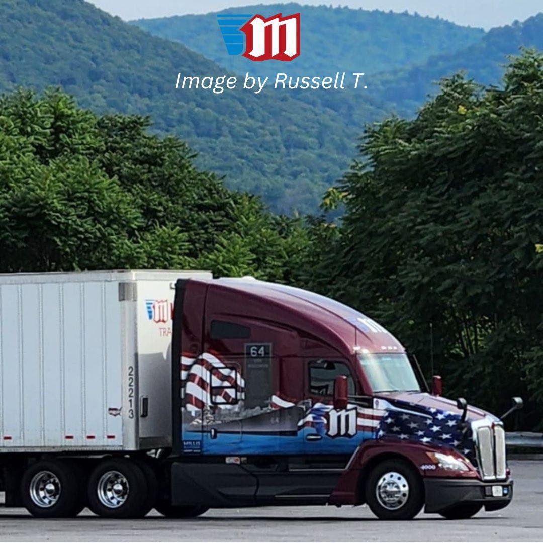 Millistransfer's tweet photo. Our office views just hit better… #trucklife https://t.co/cBfvihLY4L