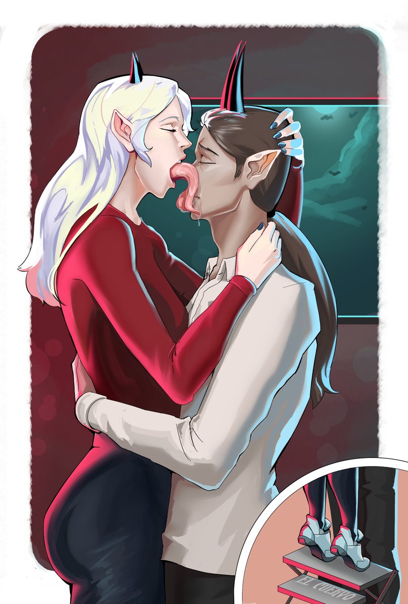 CuervoDraws's tweet photo. @veryhornyoni a lovely Oni's kiss. I think Vi's going to need a towel
For the amazing Polar Potato! https://t.co/agYfoplDoh
