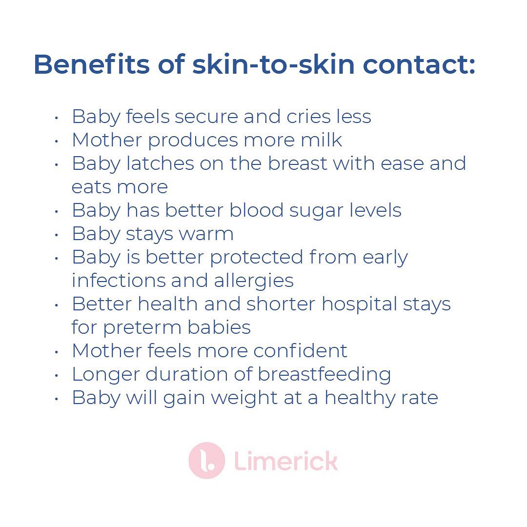 limerick_inc's tweet photo. Skin-to-skin contact benefits all babies, whether they are breastfeeding or formula feeding. Swipe through to learn more. https://t.co/WqALfXbRK8