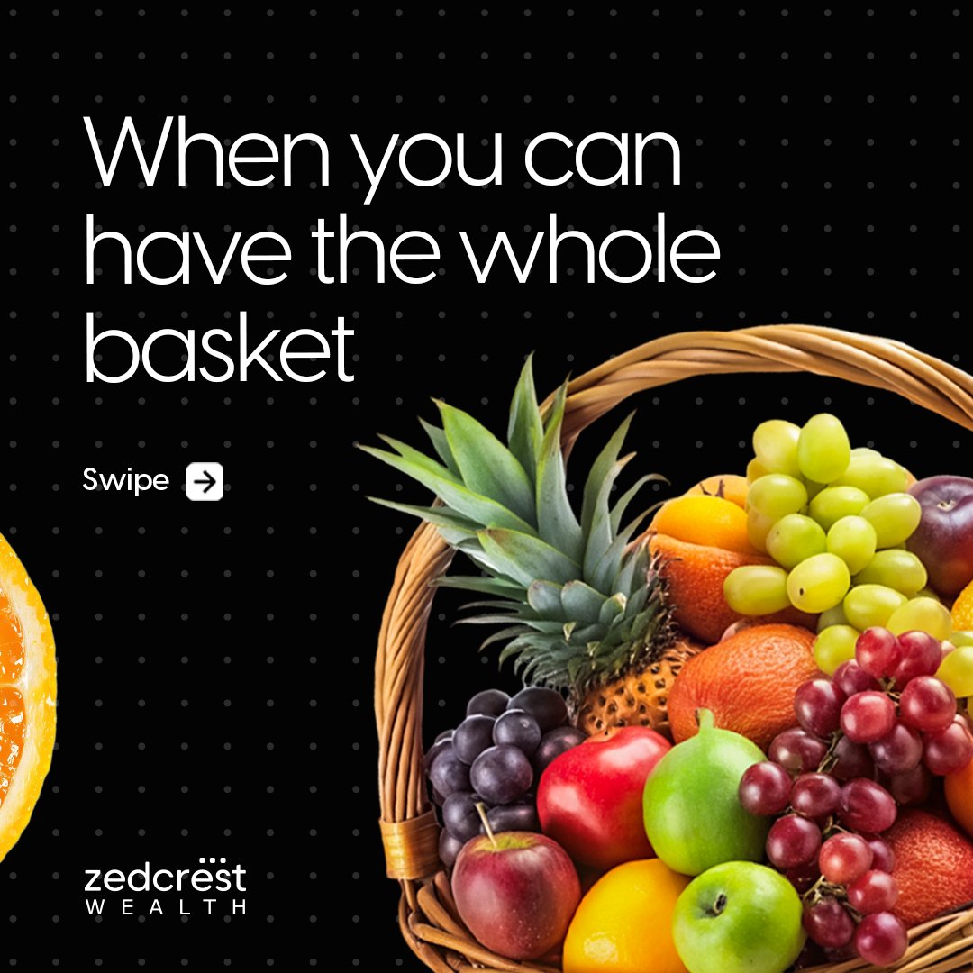 ZedcrestWealth's tweet photo. Spread your risk! 
#Zedcrestwealth #Diversification https://t.co/I0dz0Qo5v0