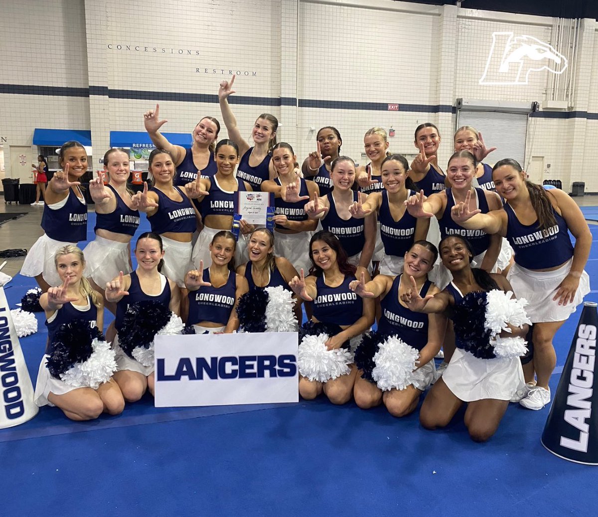 Longwood Cheerleading tweet media