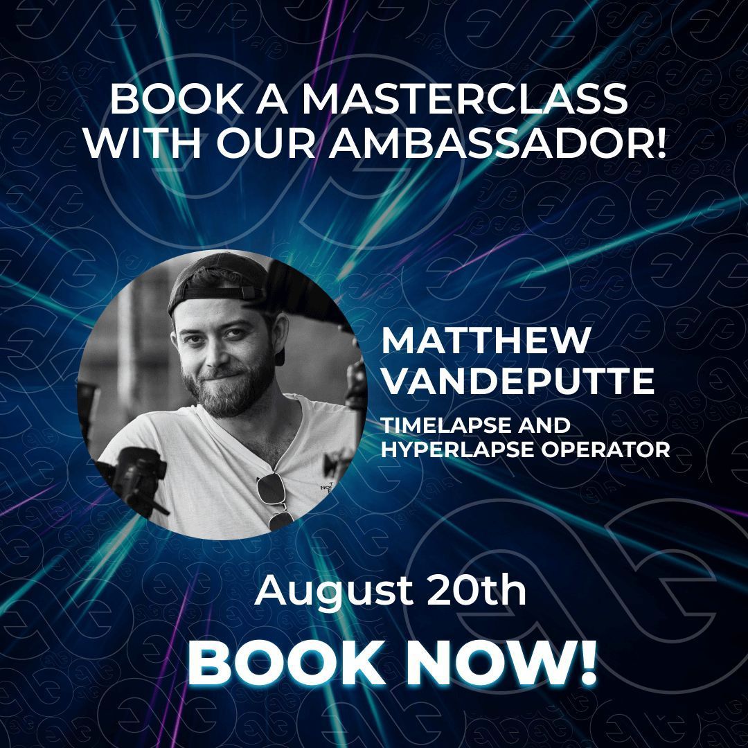 Enlaps_live's tweet image. Register for the next #masterclass by our ambassador Matthew Vandeputte @Matjoez 🇬🇧
Discover a detailed presentation of the Tikee solution on August 20th 🗓️
Join us here, spots are limited 👉 buff.ly/3WBzS0K

#TimelapseSolution #Capturethefuture #FrenchTech