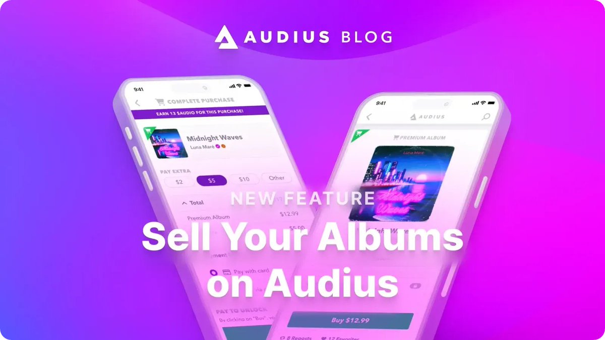 Fully decentralized digital streamer <a href="/audius/">Audius 🎧</a> is built for musicians on both <a href="/Ethereum/">Ethereum</a> &amp; <a href="/Solana/">Solana</a>

Artists can share exclusive music &amp; monetize streams while devs can build apps on top of Audius

Staked $AUDIO tokens are used for governance, operating nodes, &amp; securing the network