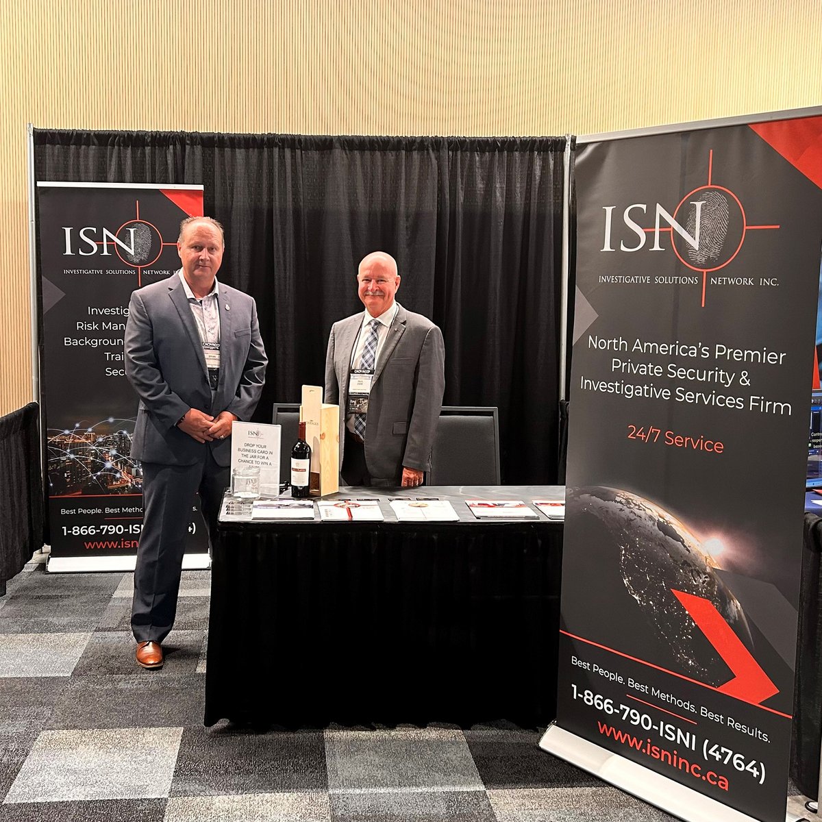 The ISN team is at the Canadian Association of Chiefs of Police (CACP) trade show in Halifax from August 11th to today, with Brian MacDonnell and Paul Cook representing ISN—learn more about the event here: ow.ly/oXpx50SWJN8