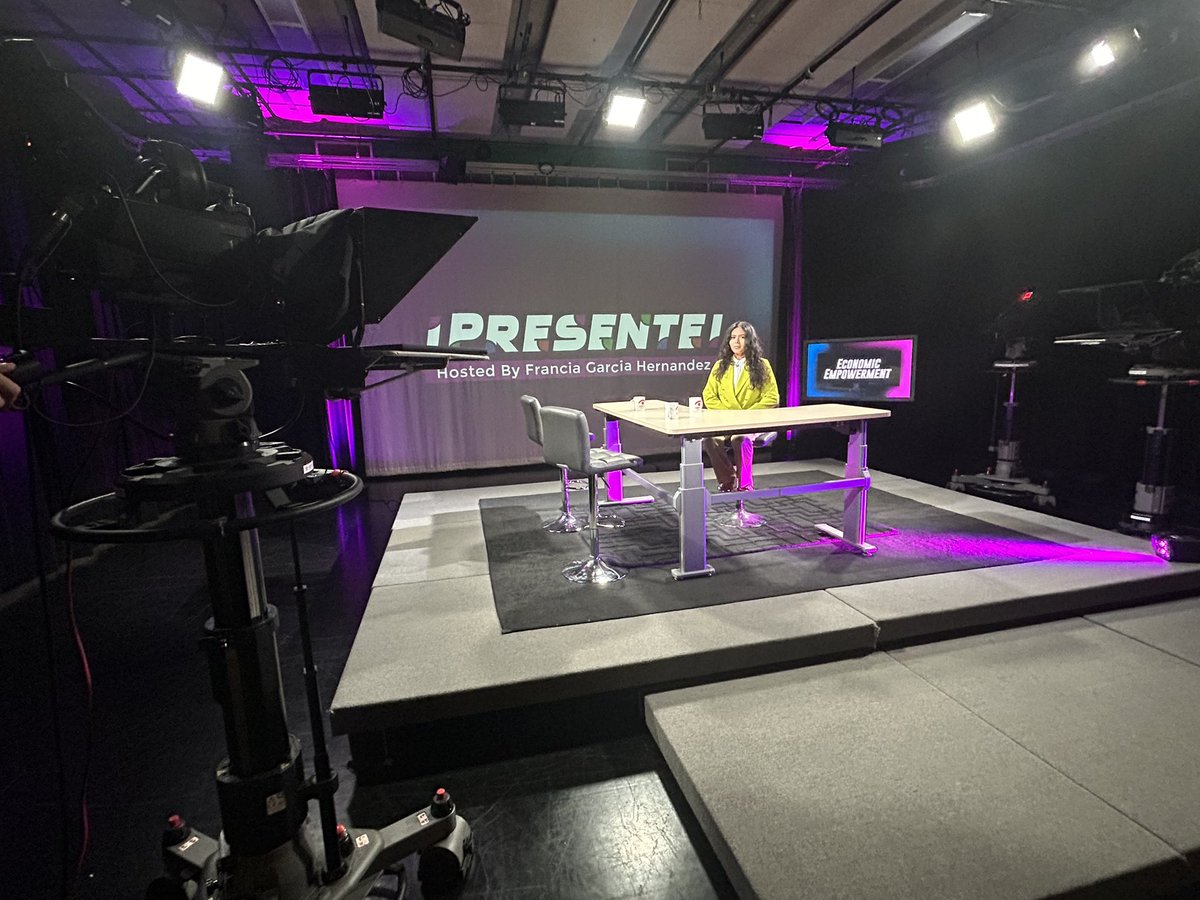 Hugo Balta 🤠(@hugobalta) on Twitter photo Behind the scenes of ¡Presente! with host, <a href="/francialgh/">Francia Garcia Hernandez</a>!
I’m grateful to collaborate as the executive producer of ¡Presente, a NEW program where we speak to leaders who are showing up for #Latino communities by actively fostering grassroots solutions to challenging social Behind the scenes of ¡Presente! with host, <a href="/francialgh/">Francia Garcia Hernandez</a>!
I’m grateful to collaborate as the executive producer of ¡Presente, a NEW program where we speak to leaders who are showing up for #Latino communities by actively fostering grassroots solutions to challenging social