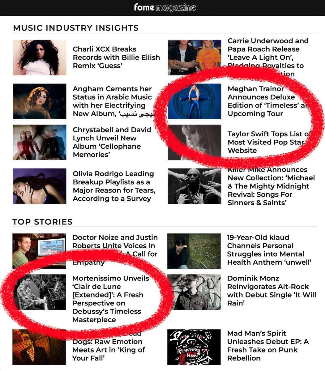 mortenissimo's tweet photo. Look, I’m on the same page as Taylor Swift and Meghan Trainor! FAMEmagazine recently published an article about Clair De Lune [Extended]. This is exciting! Check out the link below to have a read:

https://t.co/0FNdiSSw12

Thank you very much @famemagazine  for the coverage! https://t.co/Q9RWHWFrV5