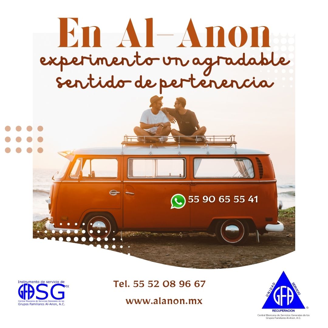 AlAnon_mx's tweet photo. ¿Te preocupa la manera de beber de otra persona? Quizás Al-Anon pueda ayudarte. Encuentra un grupo cercano en: https://t.co/oh9eZRSHSl

#alanon #experiencia #agradable #pertenencia #Ayuda https://t.co/HL316FZGYe