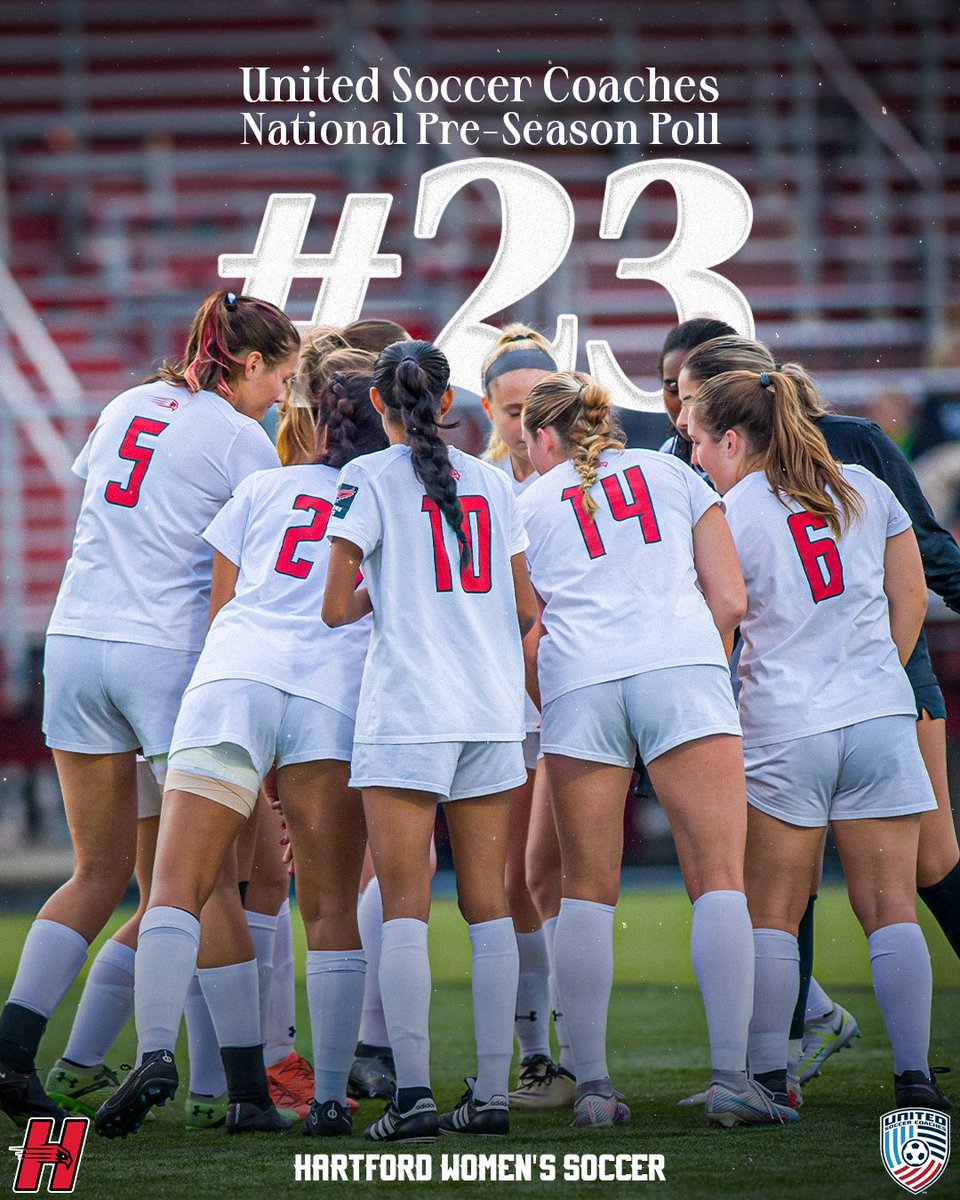 #23 in the Nation! 

This month the United Soccer Coaches National Preason Poll was announced with the Hawks women’s soccer program being ranked 23rd! 

#HawksRISE