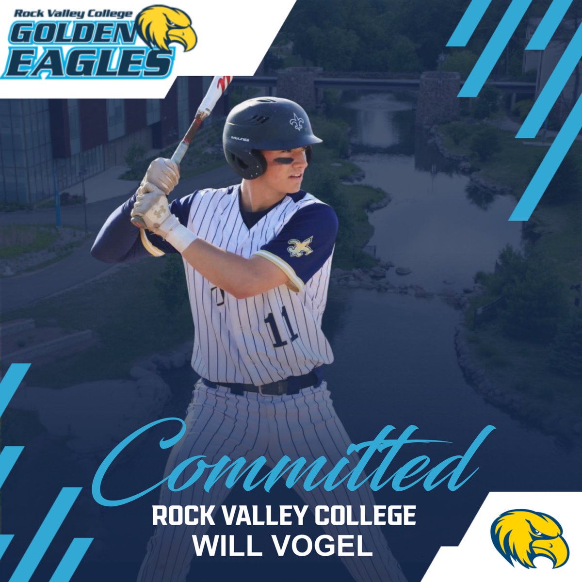 wv_11_'s tweet photo. I’m excited to announce my commitment to Rock Valley College to further my academic and athletic career. I would like to thank God for His guidance in this decision, as well as my family, teammates, friends and coaches for their support.@SaintsOnBase @herrenc #GoGoldenEaglesBall https://t.co/m3ZCCKRw54