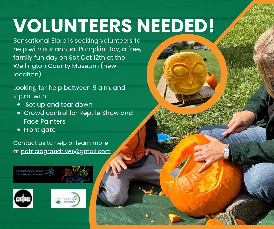 Pumpkin Day is looking for volunteers!

#monstermonthelora
#sensationalelora