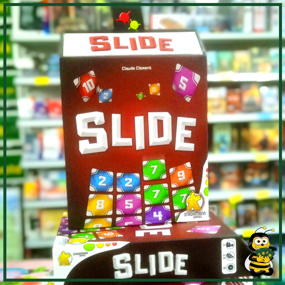 Zwei Spiele der #AktionHoherSpielwert sind angekommen!

Die zwei Familienspiel "Pfad der Elemente" und "Slide" sind verfügbar.
Mehr Infos ⬇️

hiveworld.de/news/
————————————
#Brettspiele #Familienspiele #AHSW