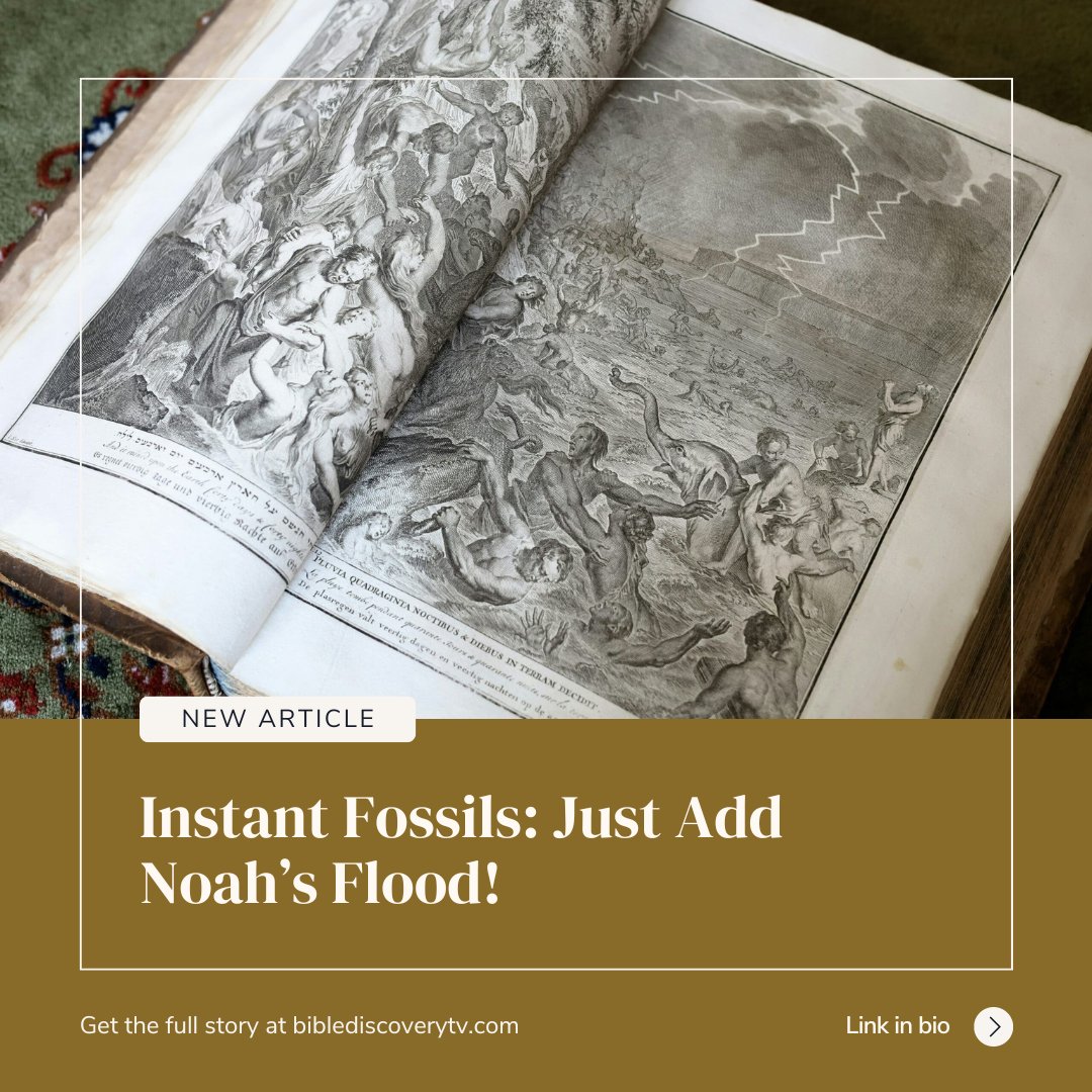 biblediscovertv's tweet image. Check out our latest article written by Ryan Hembree! Only on biblediscoverytv.com. 

#BDTV #biblediscoverytv #RyanHembree #creationist #creationscience #evolution