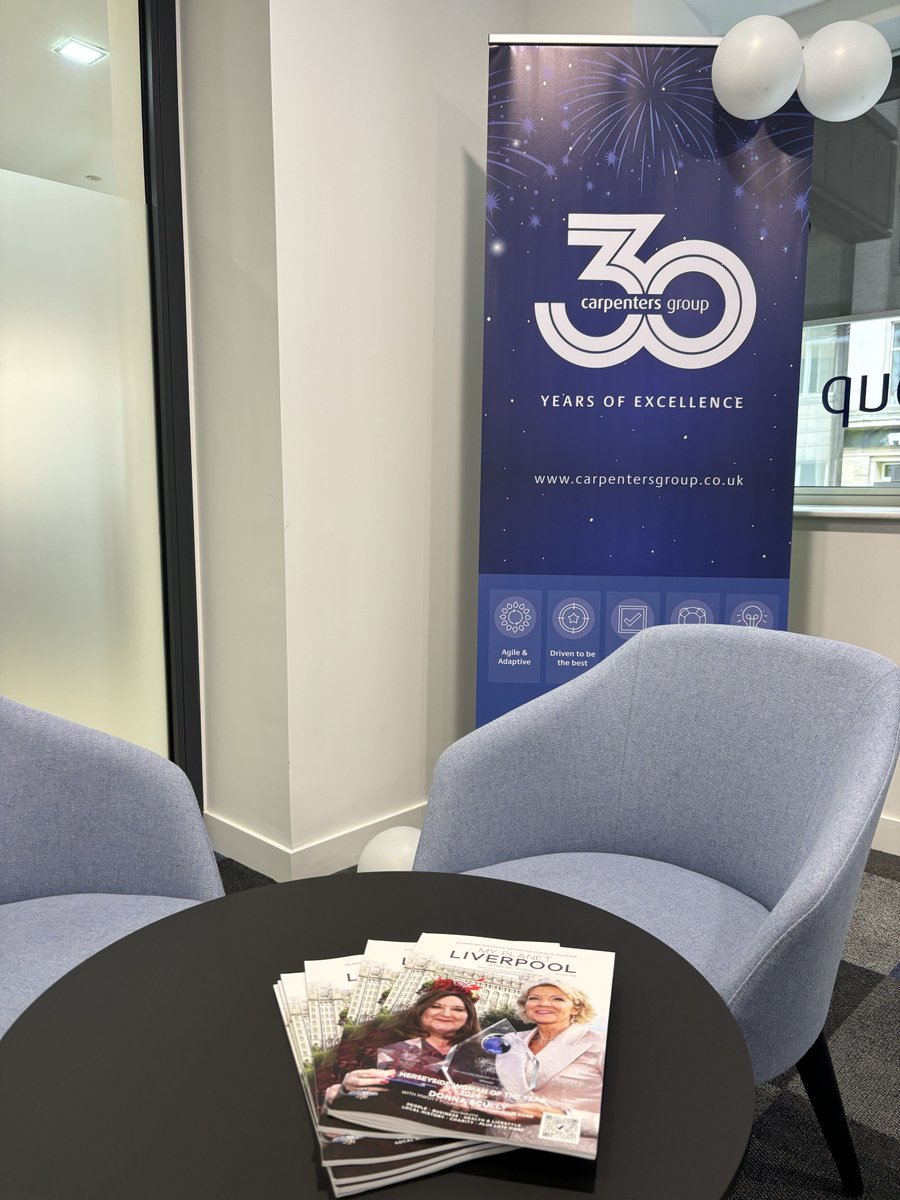 Carpenters Group (@carpentersgroup) on Twitter photo Have you seen the latest edition of <a href="/PlanetLiverMag/">My Planet Liverpool</a> with <a href="/Donna_Scully/">Donna Scully</a>, featuring on the cover?! We've got our copies in our Liverpool office.
You can see Donna with her prestigious <a href="/MWOTY/">MWOTY Awards</a> Award and Business Leader Award🏆
Read more about Donna here:
carpentersgroup.co.uk/about-us/execu… Have you seen the latest edition of <a href="/PlanetLiverMag/">My Planet Liverpool</a> with <a href="/Donna_Scully/">Donna Scully</a>, featuring on the cover?! We've got our copies in our Liverpool office.
You can see Donna with her prestigious <a href="/MWOTY/">MWOTY Awards</a> Award and Business Leader Award🏆
Read more about Donna here:
carpentersgroup.co.uk/about-us/execu…