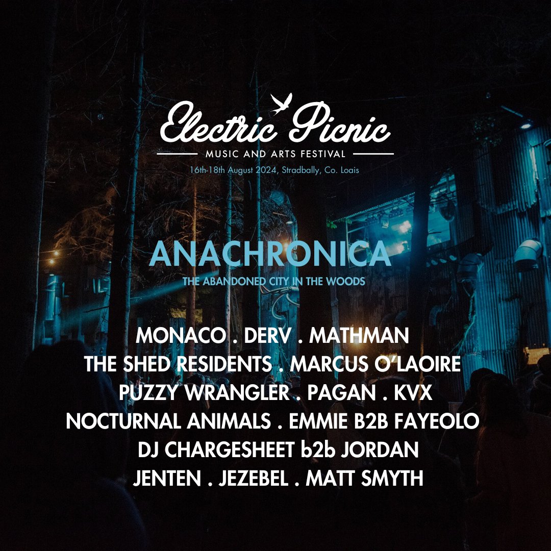 Rachel6134's tweet photo. RT @EPfestival: Let’s get together for a rave in the woods 🌲🤝🪩🖤
#ep #ElectricPicnic #ep24 #Anachronica https://t.co/LrFg6n3vih