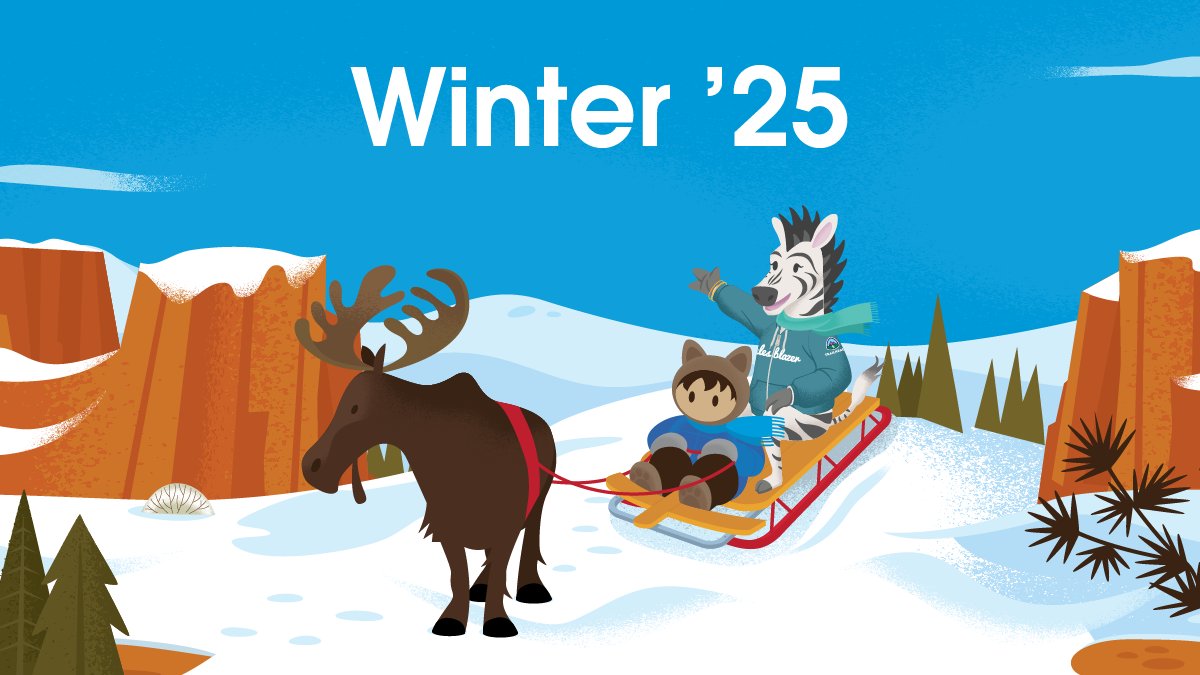 asksalesforce's tweet image. #SalesforceRelease Who&apos;s ready for the Winter ’25 Release? Check out the full list of new features and updates right here, dive in: sforce.co/4dcm4Rr