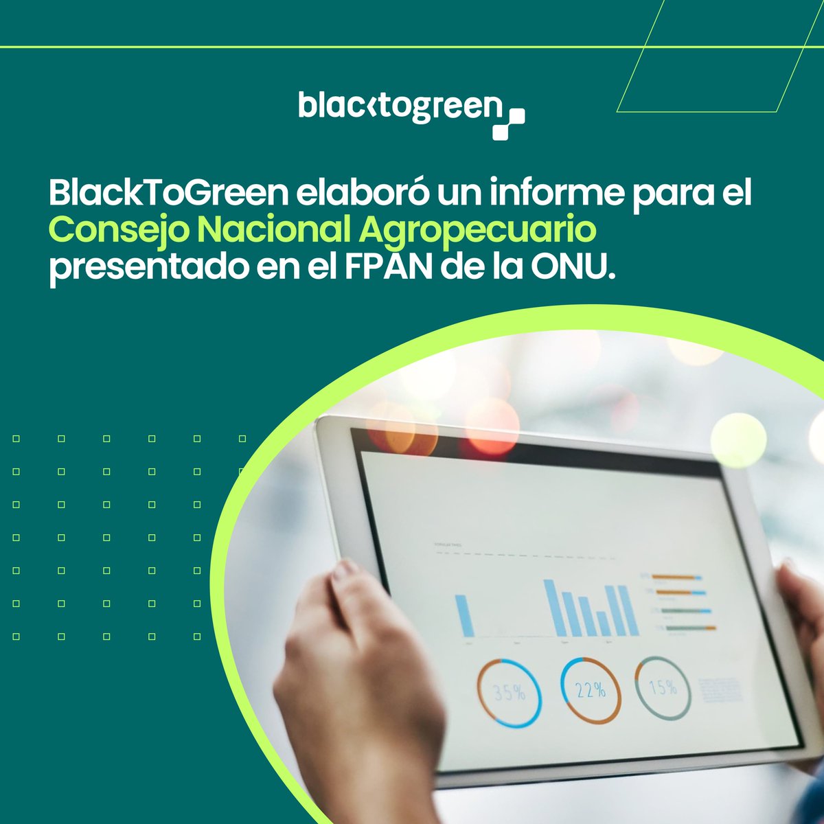 Hemos elaborado un informe para el <a href="/CNAgropecuario/">Consejo Nacional Agropecuario (CNA)</a> presentado en el #FPAN de la <a href="/ONU_es/">Naciones Unidas</a> en Nueva York. Este informe destaca avances cruciales en #ODS relacionados con eficiencia energética, medio ambiente, agua y suelos. 🌱🌿 🔗 Ve la ponencia aquí: webtv.un.org/en/asset/k1w/k…