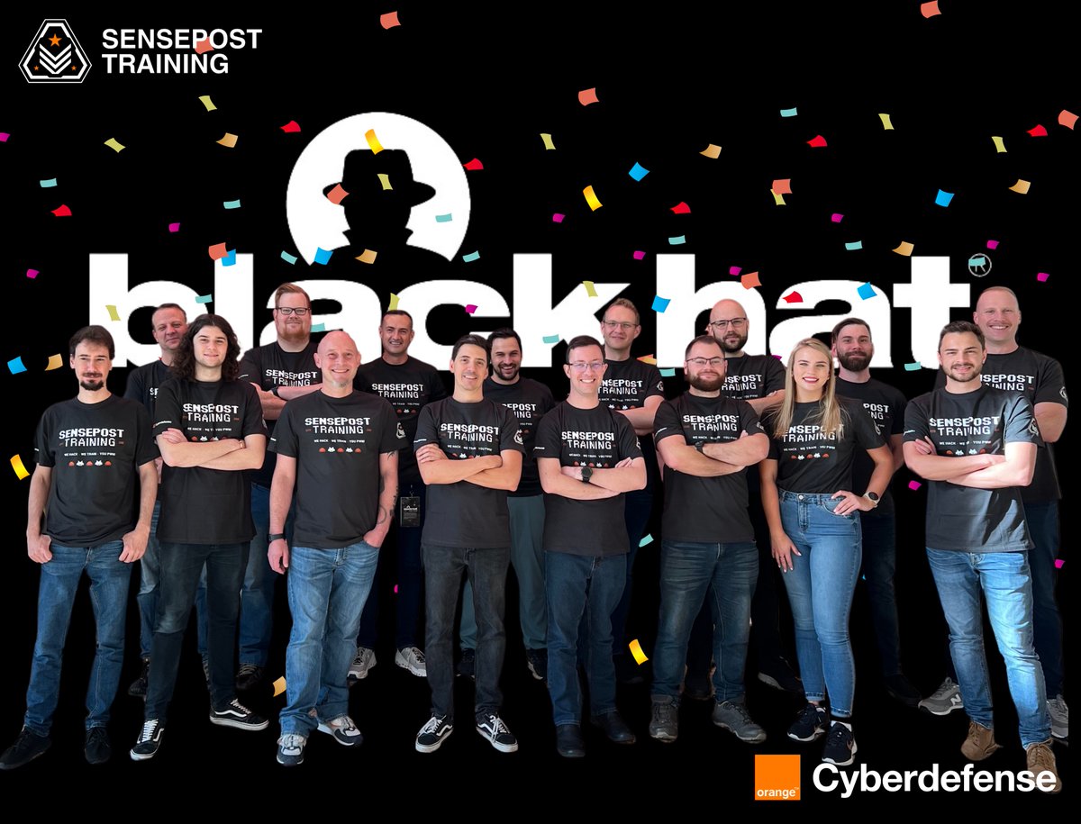 Time flies when you're having fun in Vegas!🎆

We'd like to thank all the #plakkers who made this year's #BHUSA trainings a major success, and extend a heartfelt thanks to <a href="/BlackHatEvents/">Black Hat</a> for hosting us.🧡

Missed out?🙃
Explore our upcoming trainings: bit.ly/SPT-LU