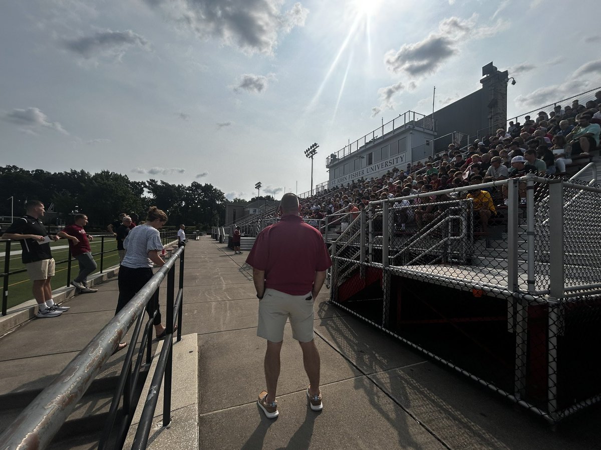 FisherAthletics's tweet image. It’s good to have @SjfFootball back on campus. 

2024 season 🔜 #GoFisher