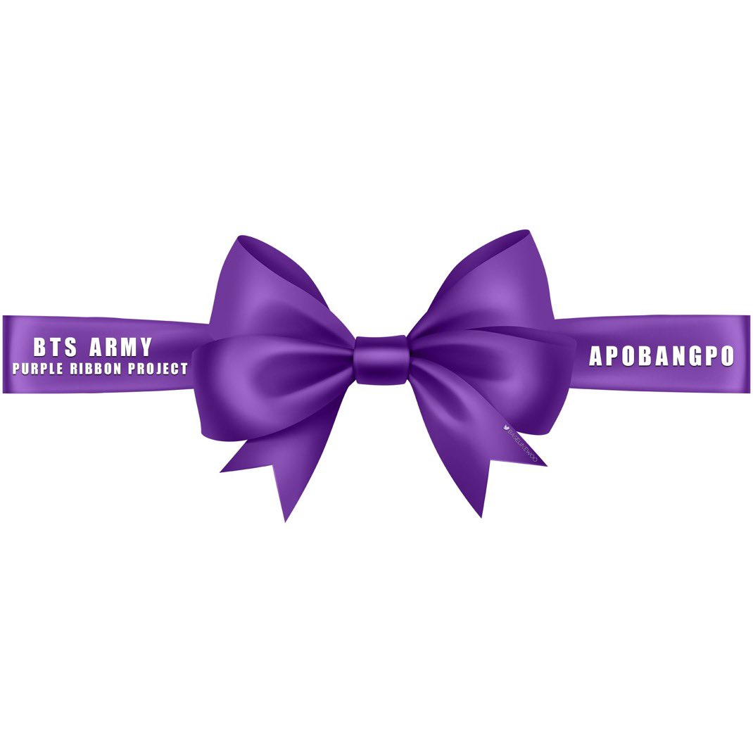 I, a member of BTS's ARMY, stand united and strong behind all 7 members of BTS. We won’t stand idly by while they are bullied, harassed, or misrepresented by the online trolls and the media. I show my love and support for BTS with by the #BTSPurpleRibbonProject