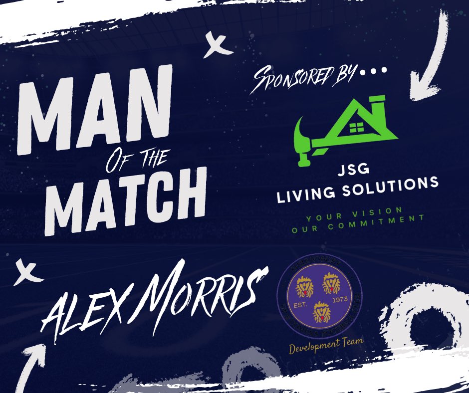 UpnComersMensFC's tweet photo. Tonight’s #manofthematch… Alex Morris 👏🏻
- Sponsored by JSG Living Solutions 🔨
#upandcomersdev #suac https://t.co/qWWAvv0Ljw