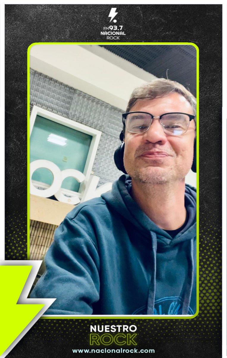 🎙️AIRE
Arrancá el fin de semana escuchando #NuestroRock junto a <a href="/pablonavarrocks/">Pablo Navarro</a>

Sábado y domingo desde las 7 hs hasta las 13 hs en #NacionalRock #TuRadio
📻FM 93.7
💻nacionalrock.com
📱wa.link/2zqwqe