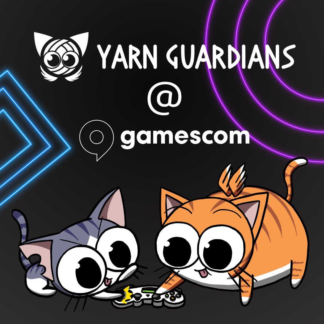 We'll be at #Gamescom! Will you visit us?😻

Find us in Hall 10.2 at the <a href="/INDIEHubNetwork/">INDIE Hub</a> area of 
<a href="/jugendforum_nrw/">Jugendforum NRW</a>, sponsored by <a href="/Koeln/">Stadt Köln</a>  &amp; <a href="/ChancenNRW/">chancen.nrw</a>, &amp; at the joint booth of Saarland &amp; Rhineland-Palatinate, organized by <a href="/saaris_eV/">saaris e.V.</a> &amp; 
<a href="/gameup_rlp/">GameUp! RLP</a>.

(Repost bc of failed links)