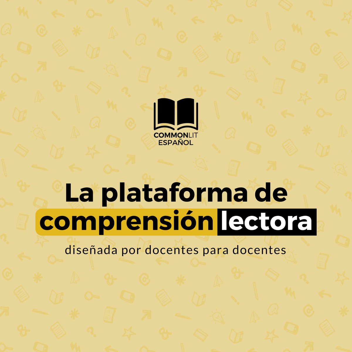 CommonLitES's tweet image. 🔥✨Retomamos los webinars gratuitos 💻 Mejora la comprensión lectora con CommonLit.

Inscríbete 👉 bit.ly/46JZzAN
Elige tu ubicación para conocer la hora.
¡Te esperamos! ❤️
#duallanguage #Docentes #capacitaciondocente #ComprensiónLectora #spanishteacher
