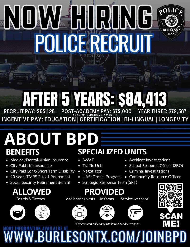 Burleson Police tweet media