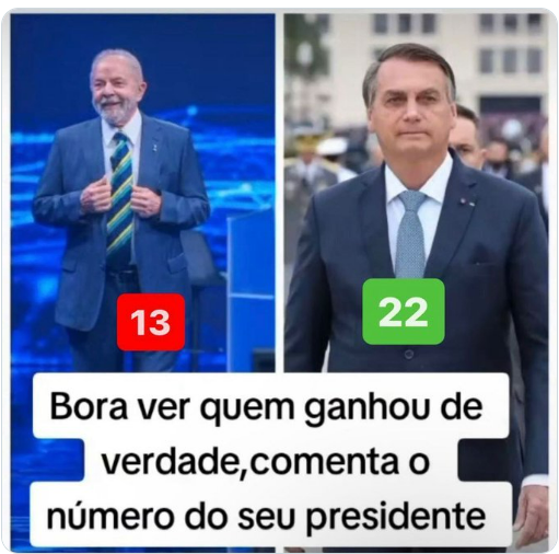 "A gente cansa de ouvir pesquisas Fakes", vamos fazer a nossa aqui no X:  
testando rápido !.
