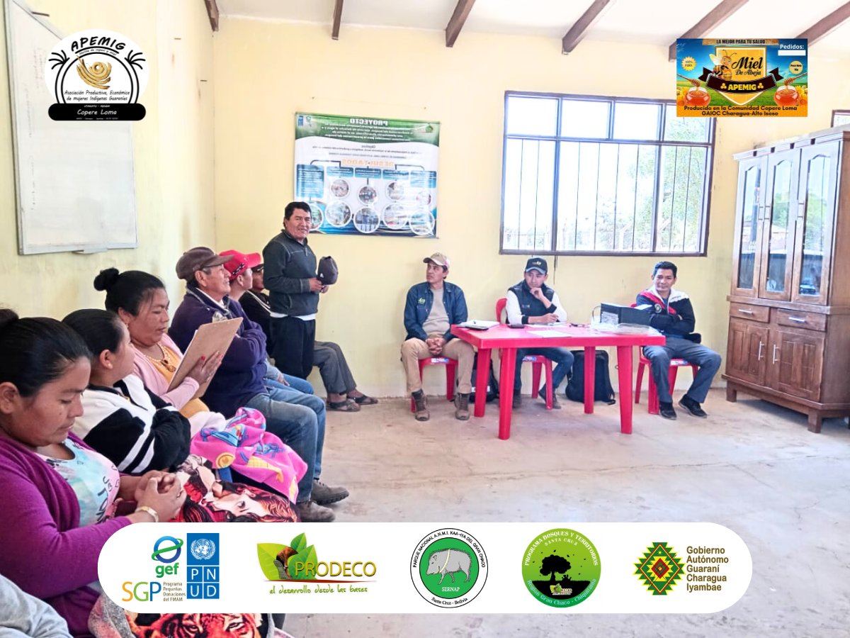 PRODECO_BOLIVIA's tweet image. ¡Celebrando el emprendimiento femenino y la sostenibilidad ambiental en Copere Loma! 
Nuestro director de PRODECO realizó una visita para monitorear y valorar los avances del proyecto "Inciativas Femeninas de Aprovechamiento Sostenible de la biodiversidad del Bosque"#PNUD #Prodec