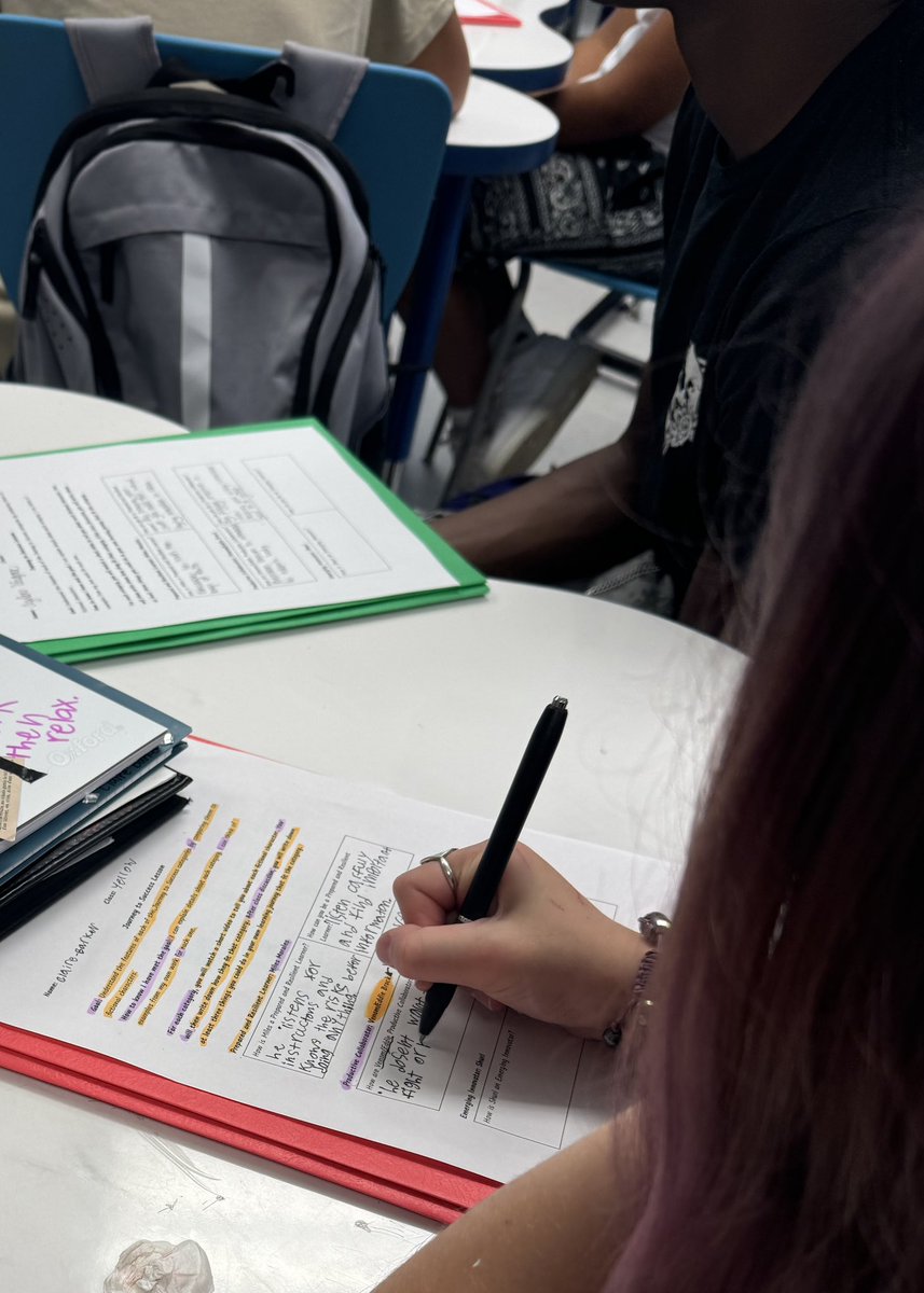 Explore Healthcare Sciences teacher Ms. James made connections today between superheroes and the Journey to Success Skills. Students used ALM strategies to decipher what skills fit and how they could emulate them the best! <a href="/WestportMS/">Westport Middle</a> <a href="/ExploreJCPS/">JCPS Explore Pathways</a> <a href="/JCPSKY/">JCPS</a>