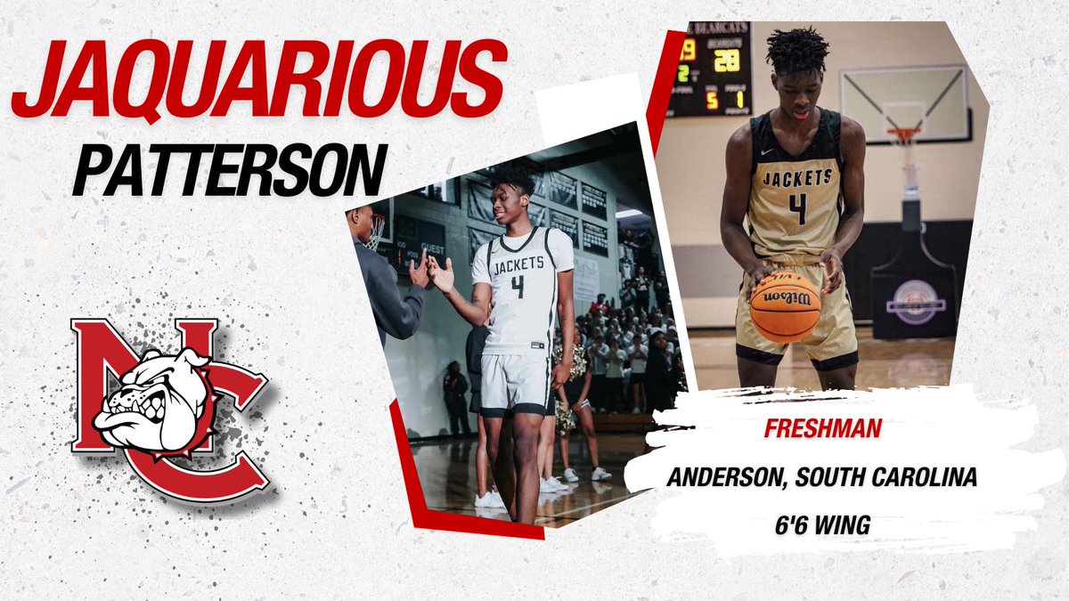 Navarro Basketball (@navarrobball) on Twitter photo 🚨 NEW DAWG ALERT 🚨
Bulldog Nation please welcome Jaquarious Patterson to the family! 6”6 athletic wing from Anderson, South Carolina. Patterson played at T.L. Hanna HS for Coach Arrington where he averaged 16.7 PPG & 6.7 RPG.
Welcome to Region XIV 🏀
🐶🐾 <a href="/JaquariousPatt1/">Jaquarious”Jq” Patterson</a> 🚨 NEW DAWG ALERT 🚨
Bulldog Nation please welcome Jaquarious Patterson to the family! 6”6 athletic wing from Anderson, South Carolina. Patterson played at T.L. Hanna HS for Coach Arrington where he averaged 16.7 PPG & 6.7 RPG.
Welcome to Region XIV 🏀
🐶🐾 <a href="/JaquariousPatt1/">Jaquarious”Jq” Patterson</a>