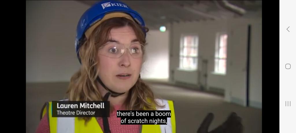 Oh would you look at that, I'm on the telly talking about theatre 
<a href="/citizenstheatre/">Citizens Theatre</a> <a href="/STVNews/">STV News</a>