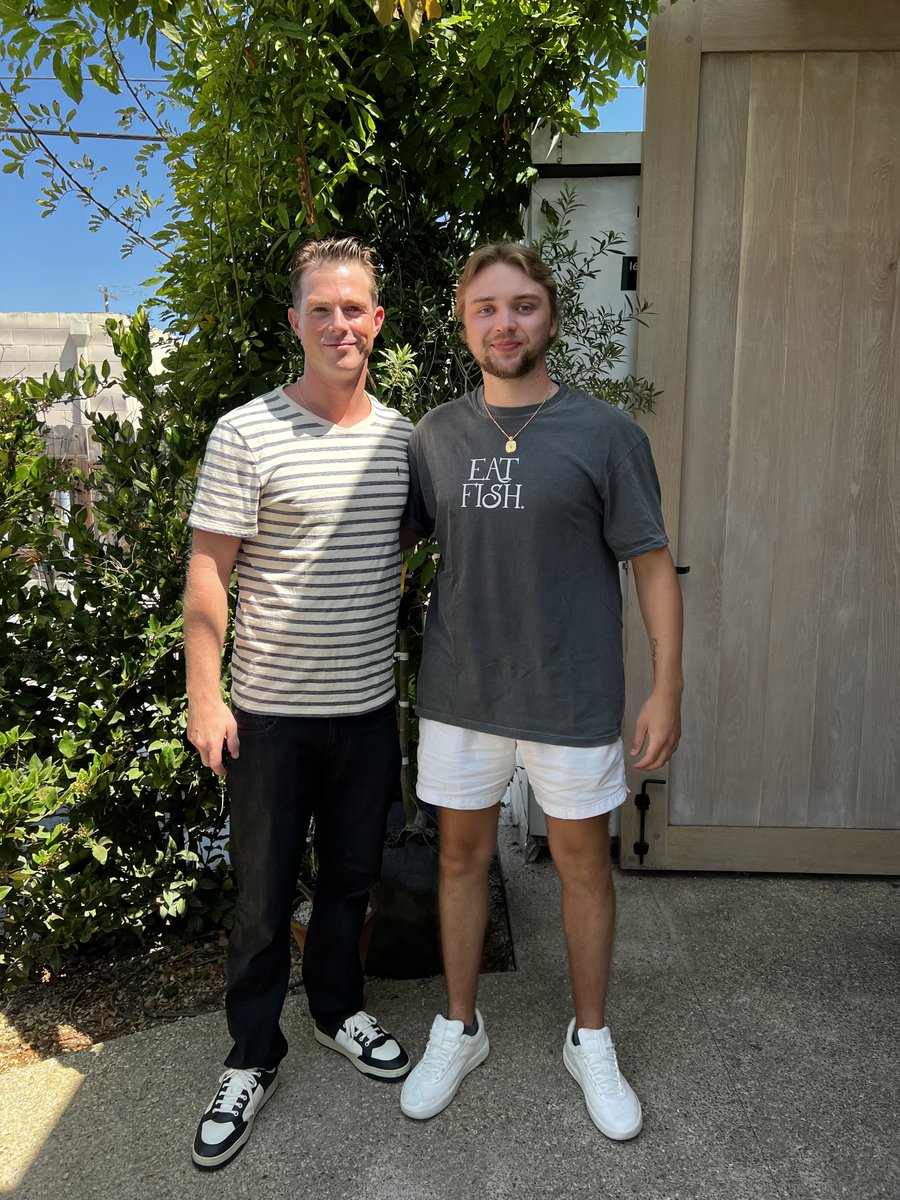 Always great meeting up with Meta Ads at Scale clients in person <a href="/noahtussey/">Noah Tussey</a>

Rapha Blends was our first massive case study (linked below) 

Missed you <a href="/lukeloughlin3/">luke loughlin</a>