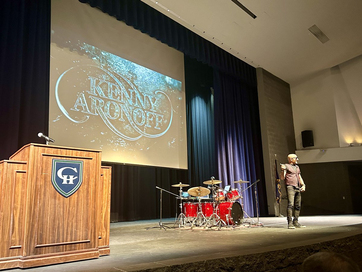 AprilGaydosh's tweet photo. Awesome message, incredible performance, and fun autograph signing sesh this morning by @AronoffOFFICIAL as we @jordandistrict jump start our 2024-25 school year! https://t.co/Qokc12iZhu