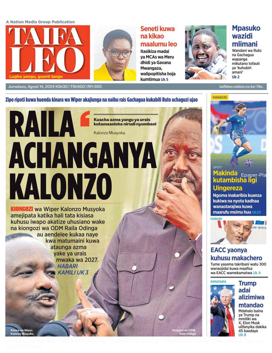 itskipronoh's tweet photo. Trust Raila Odinga at your own peril! https://t.co/PCFcZGYJgw