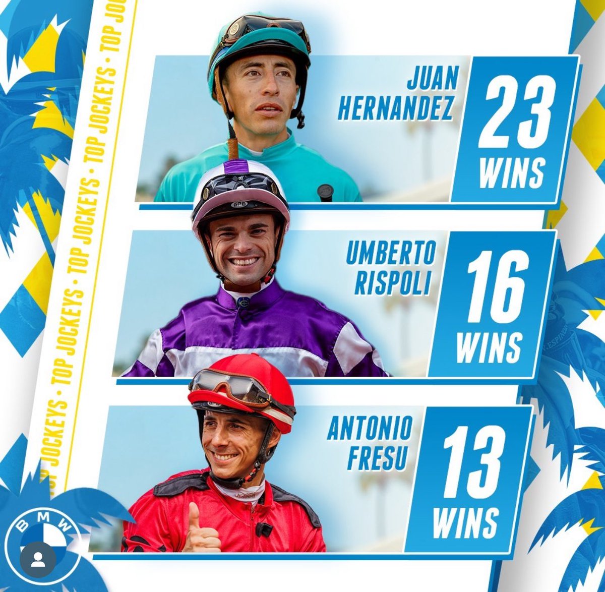 alett15's tweet photo. 🏇 LÍDERES en @DelMarRacing …!!! https://t.co/RqE5IDKG32