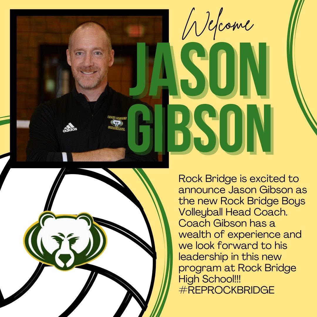 Congratulations Coach Gibson!!! #REPROCKBRIDGE