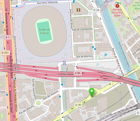Avenue Francis de Pressensé à <a href="/VilleSaintDenis/">Ville de Saint-Denis</a> comme un obstacle sur la route ☠️🧐. Est-il possible de décaler cette barrière ? <a href="/PlaineCommune/">Plaine Commune</a> <a href="/MathieuHanotin/">Mathieu Hanotin</a> <a href="/CorentinDuprey/">Corentin Duprey</a>