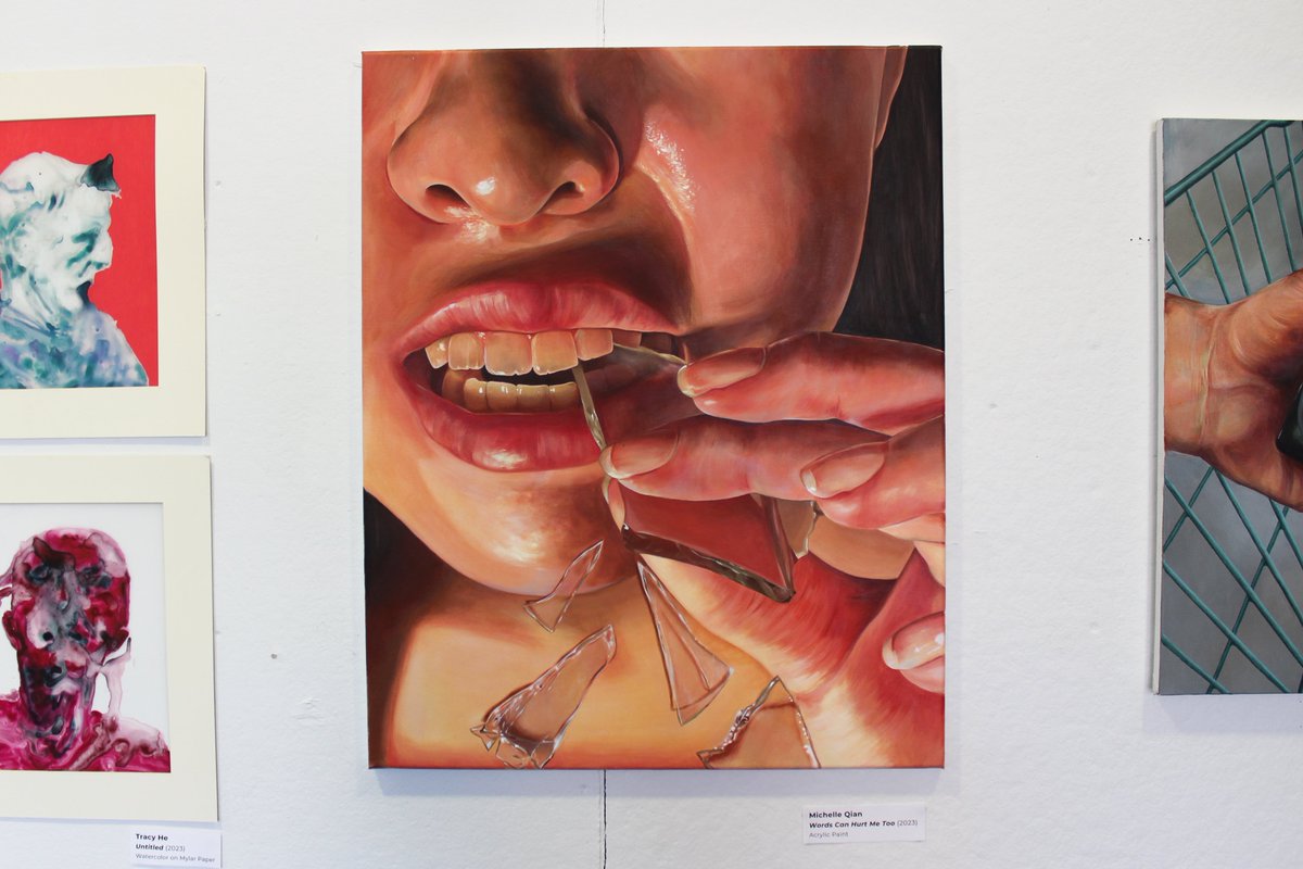 BU Arts Initiative (@buartsinitiativ) on Twitter photo 🖼️✨ “Converging Visions: Exploring Perception” features the work of two student artists from the <a href="/BUAcademy/">Boston University Academy</a> class of 2024, Michelle Qian and Tracy He.
📆 "Converging Visions" is on view through September 23rd. Located on the 2nd floor of the GSU. 🖼️✨ “Converging Visions: Exploring Perception” features the work of two student artists from the <a href="/BUAcademy/">Boston University Academy</a> class of 2024, Michelle Qian and Tracy He.
📆 "Converging Visions" is on view through September 23rd. Located on the 2nd floor of the GSU.