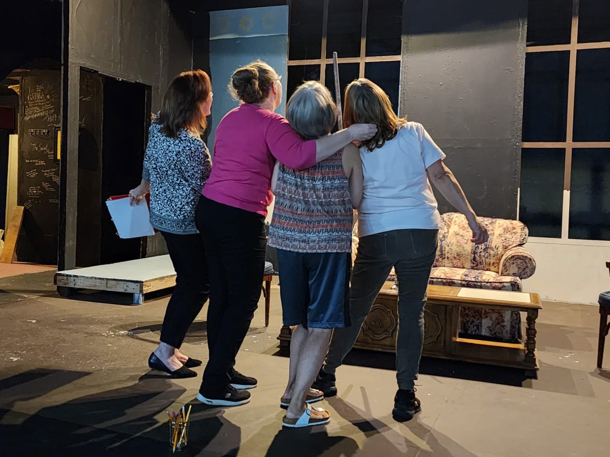 Now in rehearsal for THE SAVANNAH SIPPING SOCIETY. An uplifting story about friendship 💗 Tickets at theelpasoplayhouse.com