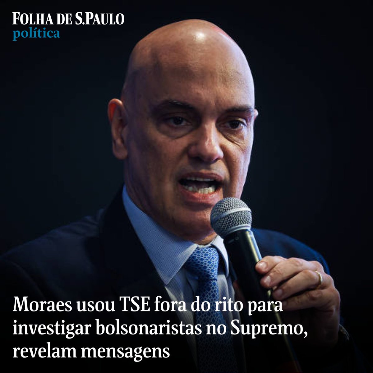 Produção de relatórios | O gabinete de  Moraes no STF ordenou por mensagens e de forma não oficial a produção de relatórios pela Justiça Eleitoral para embasar decisões do próprio ministro no Supremo Tribunal Federal durante e após as eleições de 2022: mla.bs/c2d2afdf