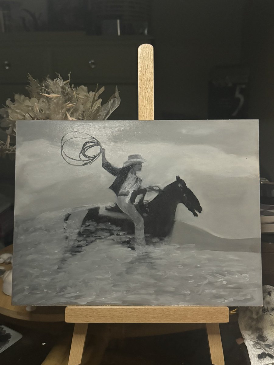 esuttonart's tweet photo. Completed August 1st, 2024:
Should’ve been a cowgirl https://t.co/0AWTfDj2kh