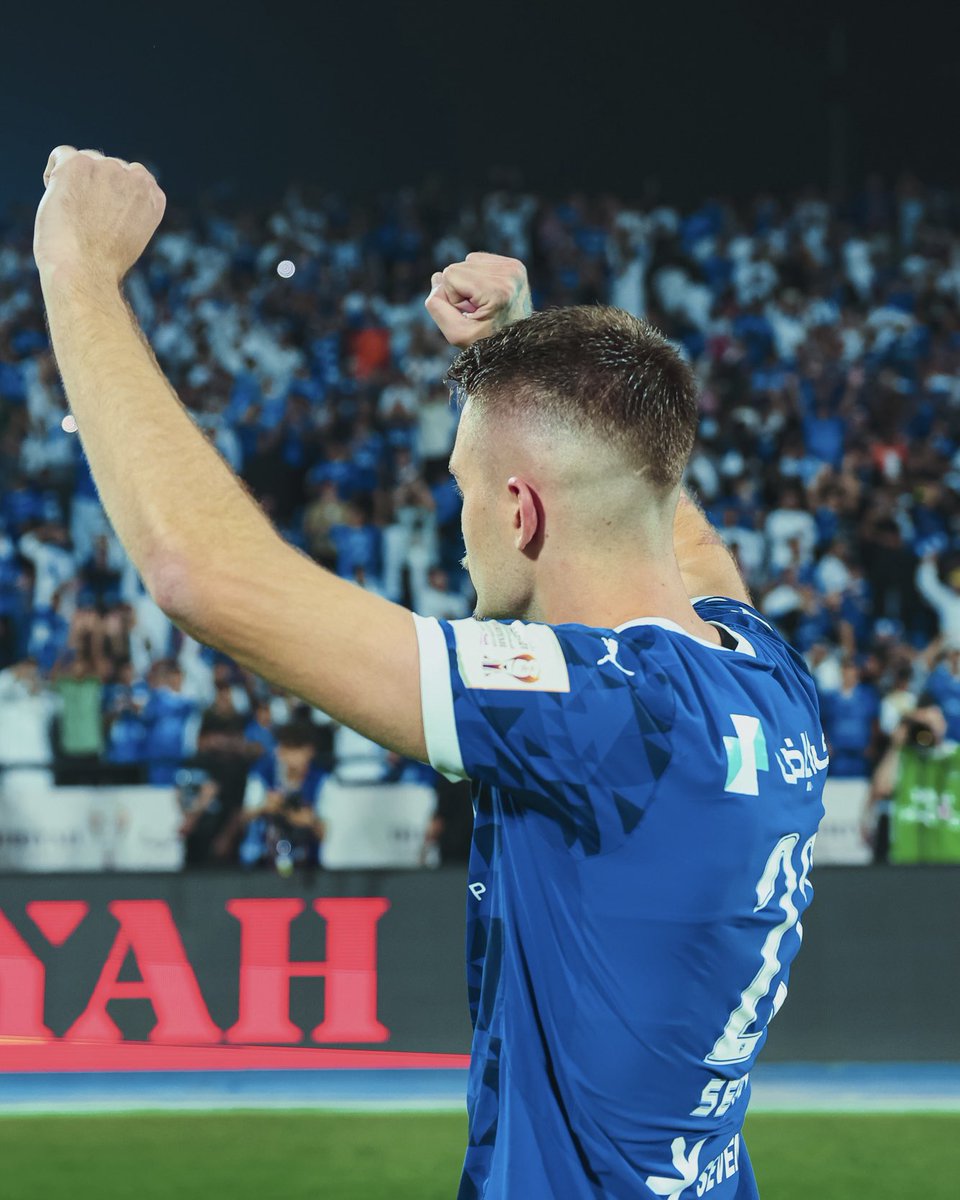 sergej__savic's tweet photo. One more game to defend our trophy 💙 https://t.co/xlUe9k9rlK