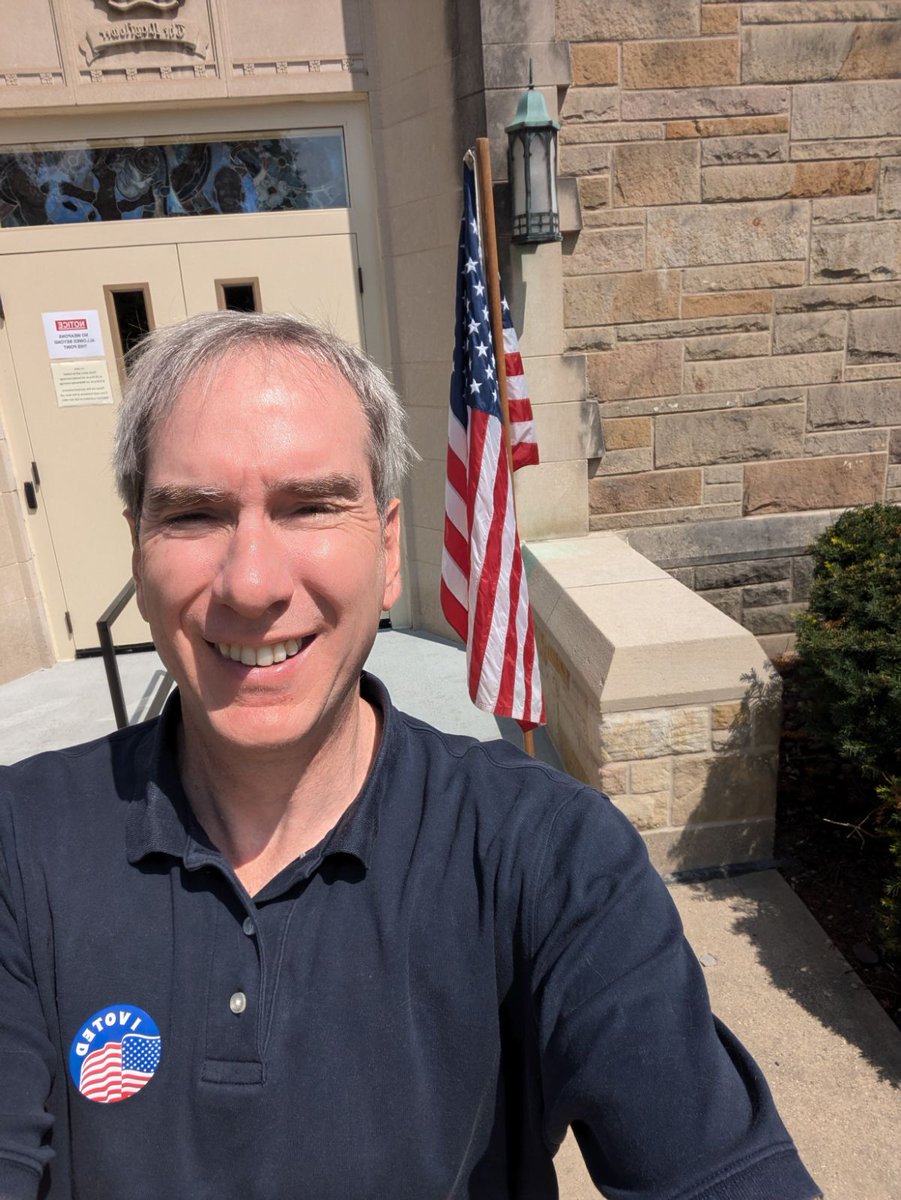 Make sure to get out and vote today before 8 pm!