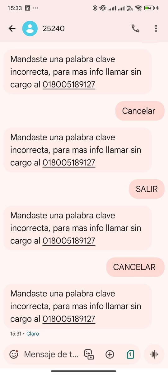 jpovedamd's tweet photo. @ClaroColombia y sus cobros fraudulentos mes a mes obligando a pagos adicionales en los planes moviles q solicitan cancelación cada 30 días quien los regula? 
@sicsuper y piden enviar mensajes de cobro cada 30 días sin resolver solicitudes y aumentando rubros #fraude #claro https://t.co/NhhsPJvsIs