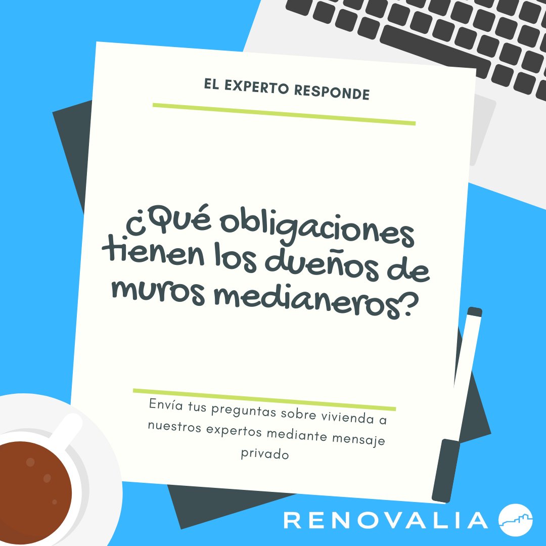 RenovaliaInmo's tweet photo. Tienen la obligación de contribuir en los gastos de construcción, reparación y mantenimiento en proporción al derecho de cada uno. Para reparar, hace falta consentimiento expreso de los dos propietarios.
#FAQVivienda #PreguntasVivienda #ElExpertoResponde #Vivienda https://t.co/zErB1ftwUz