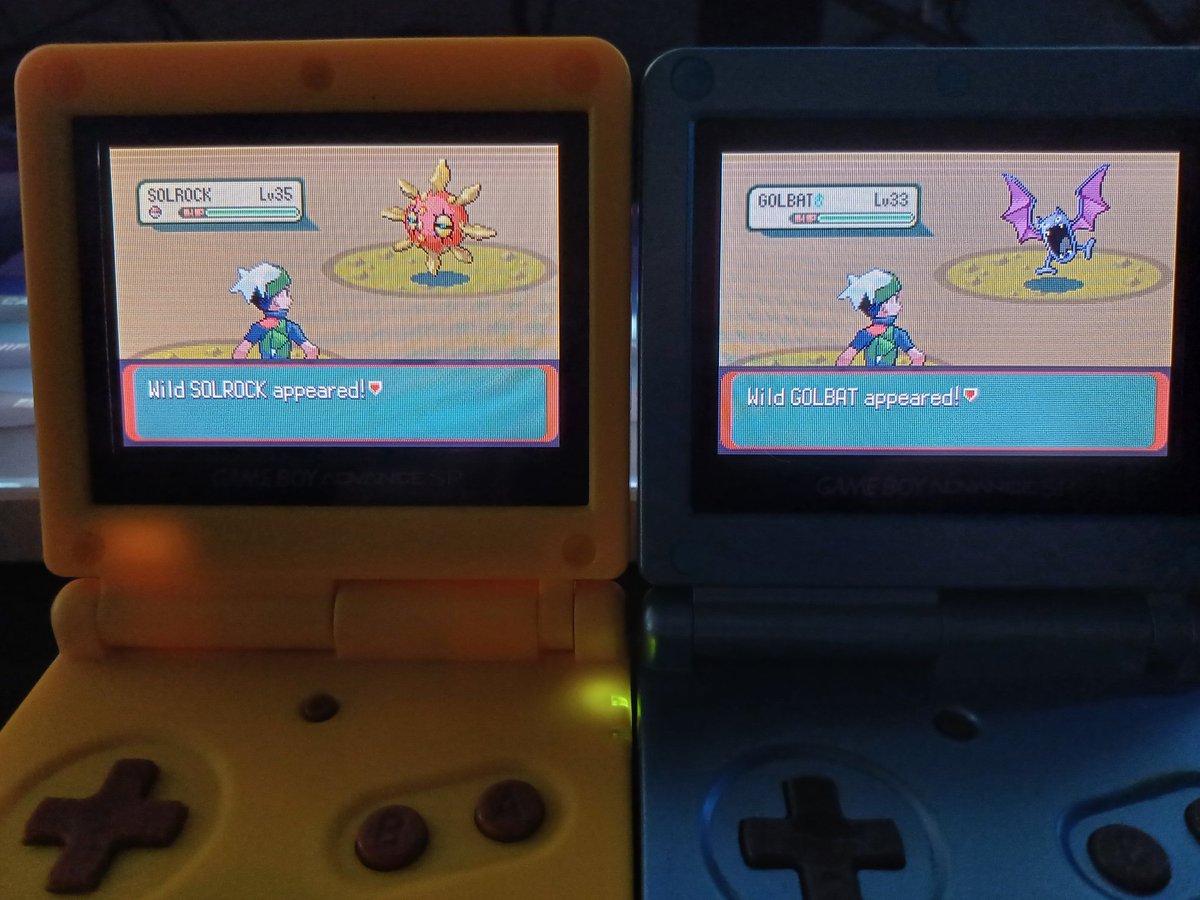 Phase 4 for shiny bagon. At just 582 re a second shiny solrock appeared.